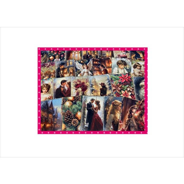 画像7: トレペ窓付きBOX入り＊ヴィクトリア風＊カードいろいろ72枚セット＊素材セット＊ オリジナル (7)