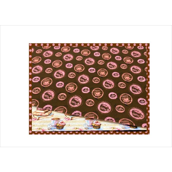 画像4: coffee＊珈琲＊コラージュペーパー＊柄違い5枚＊オリジナル (4)