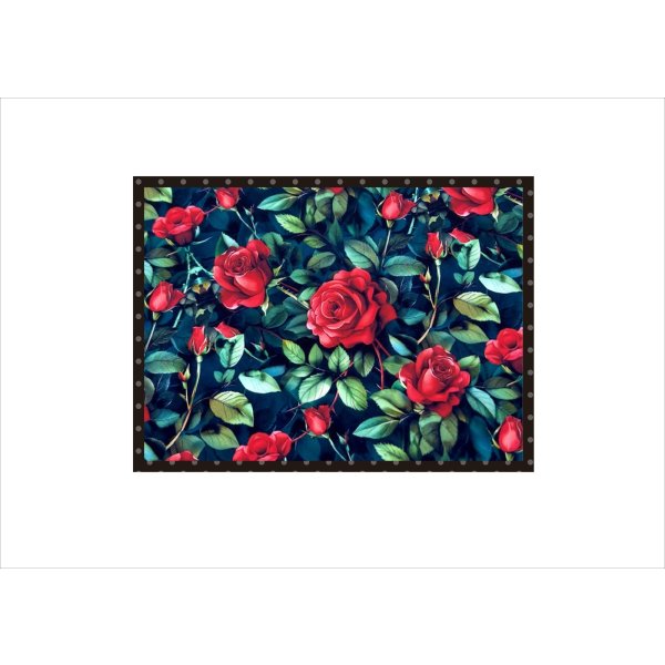 画像6: 蛍光＊カラフルローズ＊コラージュペーパー＊柄違い5枚＊オリジナル (6)