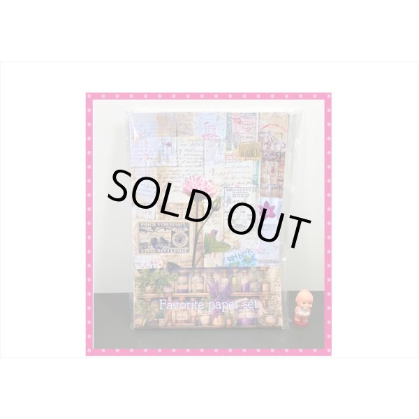 画像2: 限定販売☆　40枚！お気に入りのペーパーセット＊全部柄が違う♡＊コラージュペーパー＊オリジナル (2)