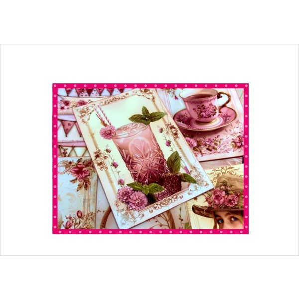 画像14: ピンクの宝箱＊BOX入り＊カード＊メモ＊柄違い＊50枚入り♪＊オリジナル (14)