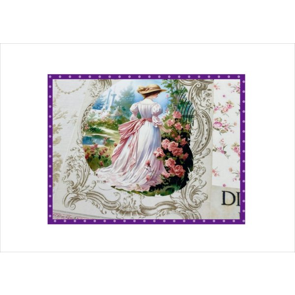 画像11: プロムナード＊コラージュペーパー＊柄違い5枚＊オリジナル (11)