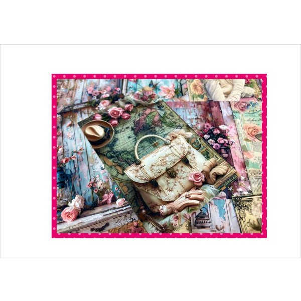 画像9: エレガント*カード*グラシン封筒入り*両面印刷*ペーパーセット*柄違い40枚*オリジナル (9)