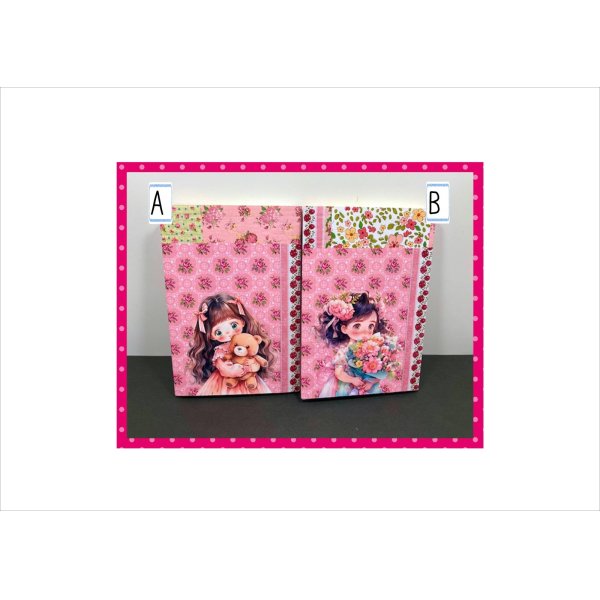 画像1: ブックカバー＊単行本＊ぬいぐるみ＊２冊分＊ オリジナル (1)
