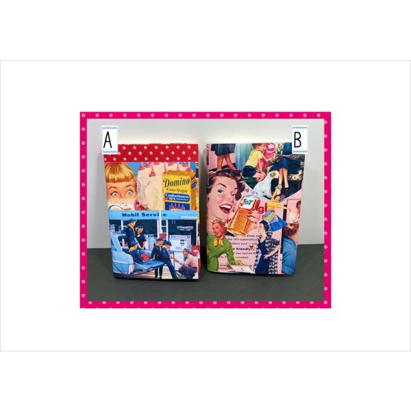 画像4: ブックカバー＊単行本＊アメリカン＊２冊分＊ オリジナル (4)