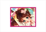 画像: 大きなカットシール＊虹色の傘＊女の子＊柄違い8枚＊オリジナル