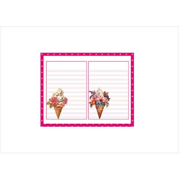 画像18: アイスクリーム＊メモ＊24枚＊オリジナル (18)