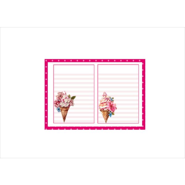 画像19: アイスクリーム＊メモ＊24枚＊オリジナル (19)