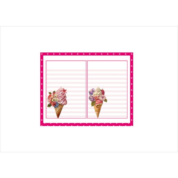 画像15: アイスクリーム＊メモ＊24枚＊オリジナル (15)