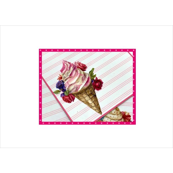 画像5: アイスクリーム＊メモ＊24枚＊オリジナル (5)