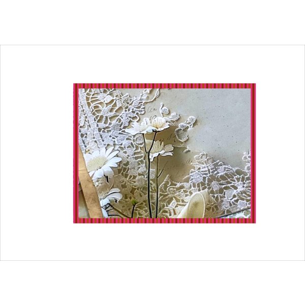 画像14: ホワイトフラワー＊ウェディング＊カード＊12枚＊オリジナル (14)
