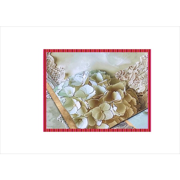 画像9: ホワイトフラワー＊ウェディング＊カード＊12枚＊オリジナル (9)