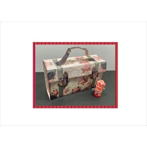 画像: アコーディオンファイルBag＊ローズ＊マジックテープ付き＊作り方あり♪＊ オリジナル 