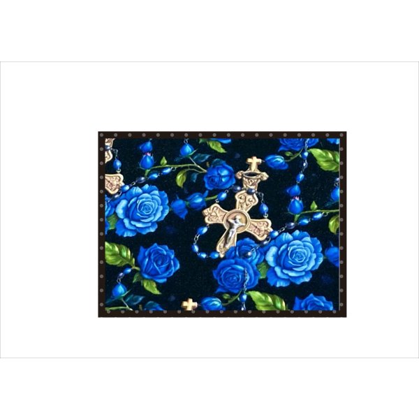 画像14: 十字架と薔薇＊コラージュペーパー＊柄違い5枚＊オリジナル (14)