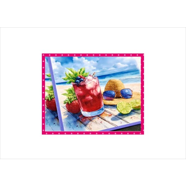 画像3: 夏の想い出♪＊メモ帳＊30枚＊オリジナル (3)