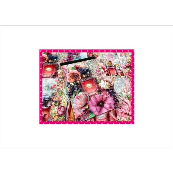 画像6: パフューム＊香水ボトル＊コラージュペーパー＊柄違い40枚＊オリジナル (6)