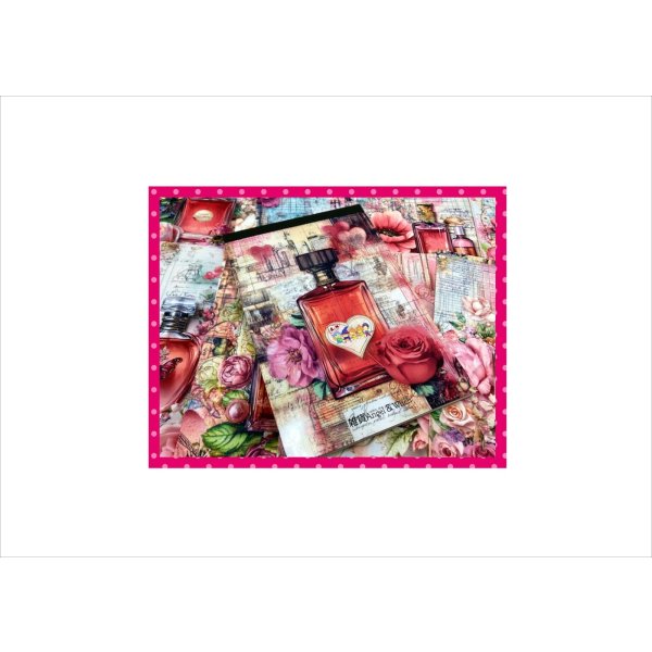 画像3: パフューム＊香水ボトル＊コラージュペーパー＊柄違い40枚＊オリジナル (3)