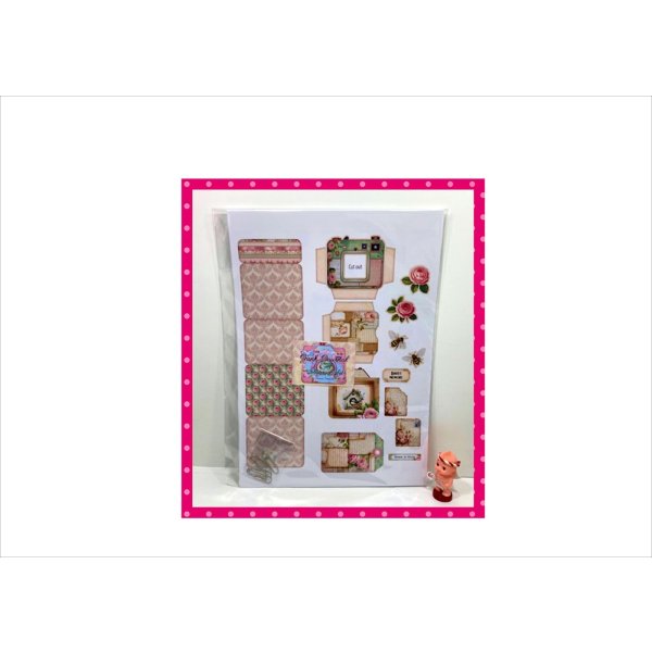 画像2: 隠しクリップポケット＊カメラ＊ゼムクリップ付き＊作り方あり♪キット＊ オリジナル (2)