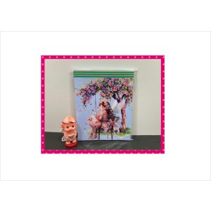 画像: ブランコと妖精＊メモ帳＊両面印刷＊36枚＊オリジナル