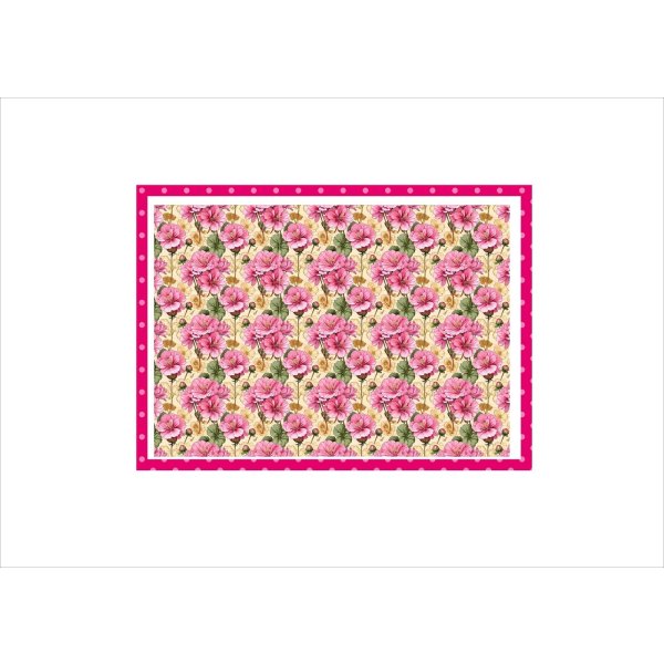 画像2: 五種類の花＊コラージュペーパー＊柄違い5枚＊オリジナル (2)