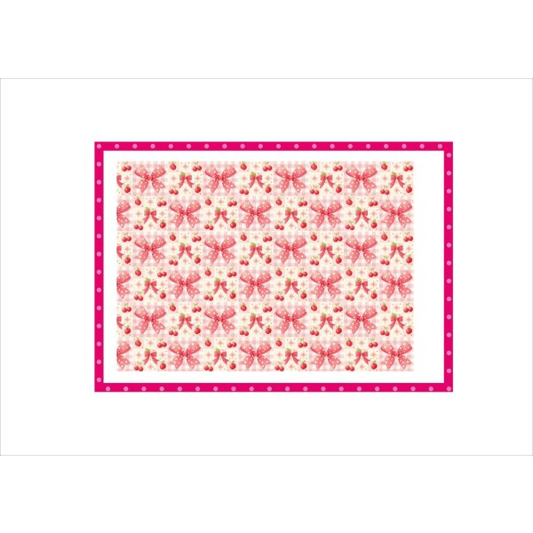 画像5: テディベア＊コラージュペーパー＊両面印刷＊4枚＊オリジナル (5)