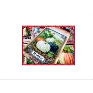 画像: 野菜の種の袋＊大＊パンプキン＊自分で作る♪＊8柄＊素材セット＊ オリジナル