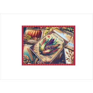 画像: 野菜の種の袋＊カボチャ＊自分で作る♪＊12柄＊素材セット＊ オリジナル