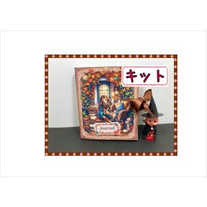 画像: 秋のスクラップブック＊ジャンクジャーナル＊ブラッズ付き＊作り方あり♪キット＊ オリジナル