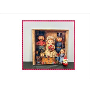 画像: おもちゃ屋さんのクリスマス＊ペーパーセット＊大きめ折り紙＊柄違い10枚＊オリジナル