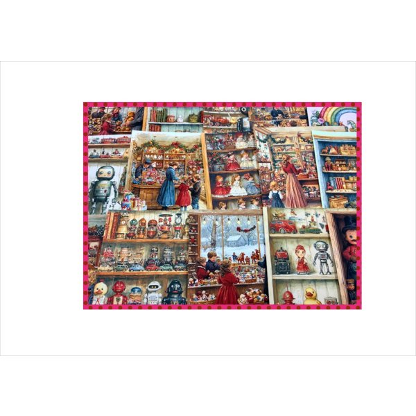 画像2: おもちゃ屋さんのクリスマス＊ペーパーセット＊大きめ折り紙＊柄違い10枚＊オリジナル (2)