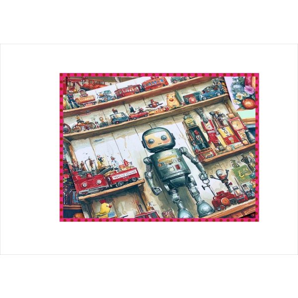 画像5: おもちゃ屋さんのクリスマス＊ペーパーセット＊大きめ折り紙＊柄違い10枚＊オリジナル (5)