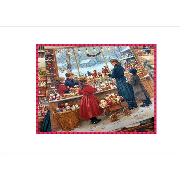 画像4: おもちゃ屋さんのクリスマス＊ペーパーセット＊大きめ折り紙＊柄違い10枚＊オリジナル (4)