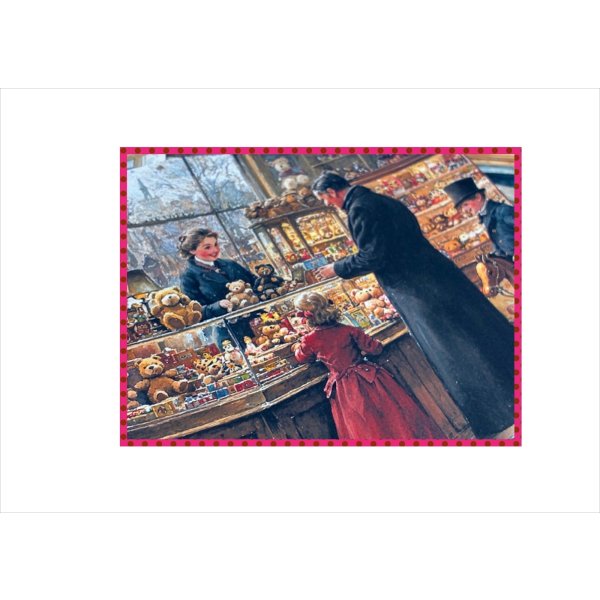 画像7: おもちゃ屋さんのクリスマス＊ペーパーセット＊大きめ折り紙＊柄違い10枚＊オリジナル (7)