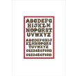 画像6: パーツ＊クリスマス＊アルファベット＆数字＊コラージュペーパー＊大きさいろいろ5枚＊オリジナル (6)