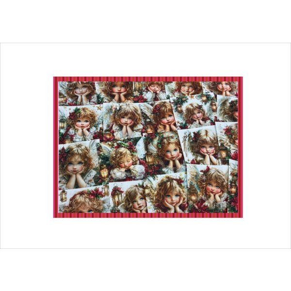 画像3: クリスマスエンジェル＊カットシール＊柄違い＊20枚＊オリジナル (3)