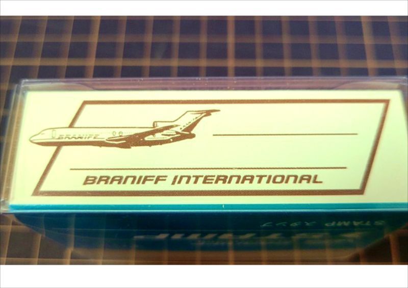 ブラニフ BRANIFF ボーイング 747 1/200 キーリング付き
